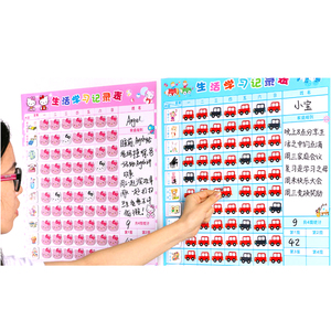 定制干擦板家务图表磁性规划师儿童幼儿责任行为奖励图表 - Product Image 6