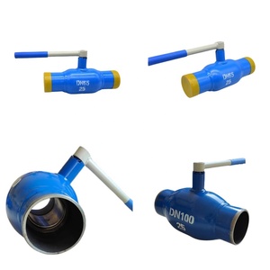 Q61F บอลวาล์วเชื่อม DN65 PN25 PN16ที่จับ, วาล์วเหล็กหล่องานเชื่อมด้วยมือ - Product Image 5