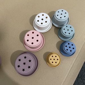 7 Món Đồ Chơi Cốc Xếp Chồng, Đồ Chơi Cốc Làm Tổ, Đồ Chơi Tắm Cho Bé & Đồ Chơi Xây Dựng Để Phát Triển Giáo Dục Sớm Đồ Chơi Montessori Tốt Nhất - Product Image 6