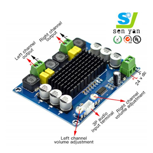 บอร์ดขยายสัญญาณเสียง FR4แผงวงจรช่องสัญญาณคู่ pcba/pca - Product Image 1