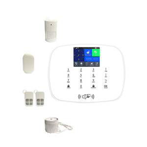 24 horas de día y noche Monitor DE SEGURIDAD Smart Home Alarmas WiFi 4G Sistema a través de Smartphone App Android IOS Sistema de alarma de seguridad para el hogar - Product Image 1