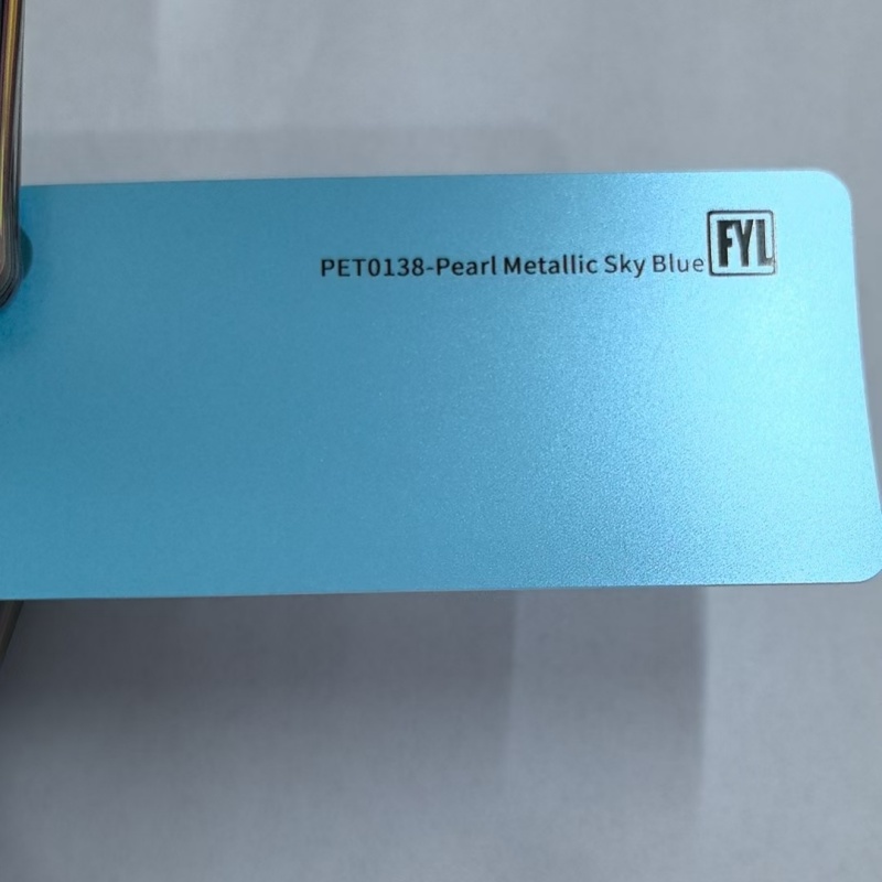 PET-Matte Metallic Sky Blue