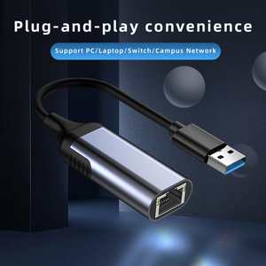ฮับชาร์จ Usb RJ45 1000ม.,ฮับ USB C อะลูมิเนียมอัลลอย ABS 1พอร์ตรุ่นส่วนตัวจากโรงงาน - Product Image 4