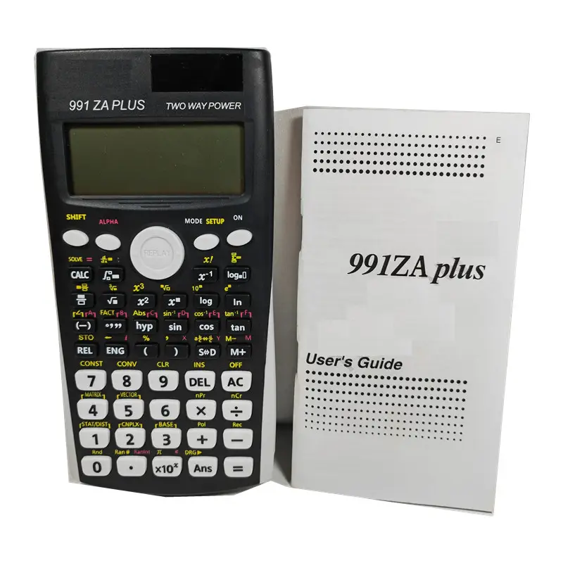 Custom logo personalized cheap price scientific calculator school student examination gift smart solar calculator