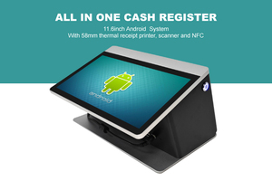 Bimi 11.6 Inch Touch Screen Android Cash Register Printer Scanner Built-in <strong>All</strong> in One Pos - Product Image 3