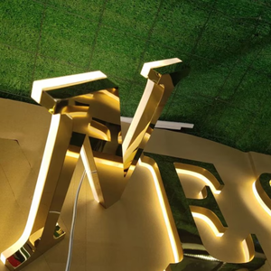 3D Backlit dấu hiệu LED <span class=keywords><strong>signage</strong></span> kim loại không gỉ Led thư kênh tùy chỉnh ngoài trời cửa hàng phía trước dẫn đăng ký kênh - Product Image 2