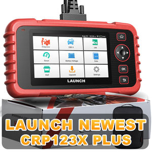 Scanner de carro Obd2 sistema completo para carro, ferramenta de diagnóstico crp123x plus, lançamento criativo 123x plus