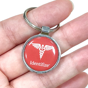 Hochwertiger NFC-Epoxid-Schlüssel bund Benutzer definierter Smart Tag213 13,56 MHz Metall-Tier verfolgung QR-Code-Spur Haustier-ID Hund-ID NFC-Tag-Schlüssel bund - Product Image 4