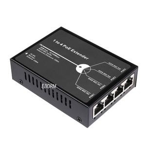 IPカメラ用5ポート60WPOEエクステンダー10/100Mbps IEEE802イーサネットVLANスイッチ - Product Image 1