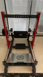 Factory Price <strong>5</strong> Station Plate Loaded Hip <strong>Trainer</strong> Workout Fitness Exercise Gym Equipment Standing Hip Machine for Bodybuilding - Product Image 2