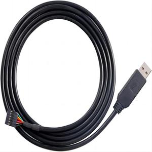 Adaptör kablosu Pitch dişi soket başlık UART tel USB TTL seri 3.3V 6 Pin 0.1 inç Rj45 dişi konnektör elektrik kabloları - Product Image 2