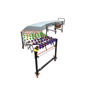 VPAI Stretchable <strong>Conveyor</strong> Solution Adjustable and Expandable Roller <strong>Conveyor</strong> Flexible <strong>Conveyor</strong> for Truck <strong>Loading</strong> <strong>Unloading</strong> - Product Image 6
