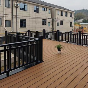 Niedrig preis Sicherheits handläufe wpc Holz Holz Verbund geländer für Außen balkon - Product Image 4