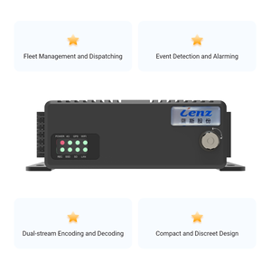 Mini 4 Channel H.264 Driving <strong>Recorder</strong> 4g Gps Mobil Dvr Fleet Management 4ch Wifi Mdvr Camera Vehicle Monitoring Cmsv - Product Image 1