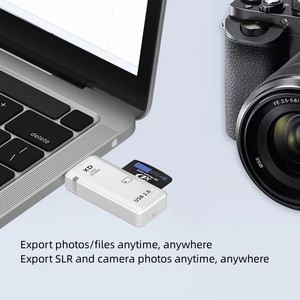 Vendita calda XD Card Mini lettore di schede USB installazione esterna ad alta velocità con luce piccola striscia di Design