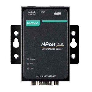 MOXA 1-Port RS-232/422/485 Netzwerk-Server für serielle Geräte NPort 5110 NPort5130 NPort5150 - Product Image 1