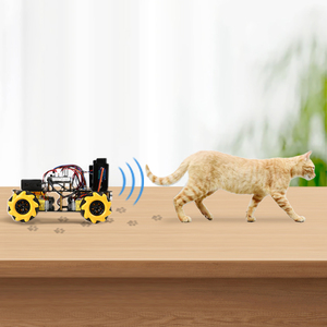ACEBOTT 4WD Robot de Ruedas con Cámara para Programación de Coche, Kit de Iniciación de Aprendizaje, Rompecabezas IoT para Niños, Juguete para Arduino