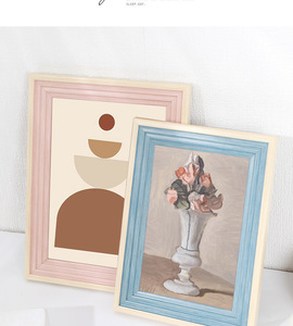 Simple <strong>7</strong>&quot; Picture <strong>Frame</strong> Decoration Wholesale 5&quot; 6 &quot;8&quot; <strong>10</strong> &quot; A4 Wall Retro <strong>Photo</strong> <strong>Frame</strong> Tabletop Display <strong>Frame</strong> - Product Image 4