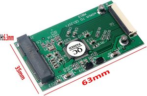 1.8英寸固态硬盘至CE 1.8英寸Msata至CE 40pin ZIF接口传输卡 - Product Image 6