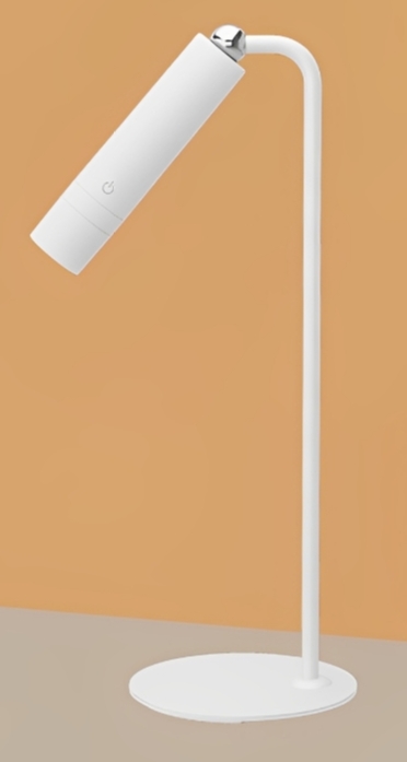 Lampe de table rechargeable blanche