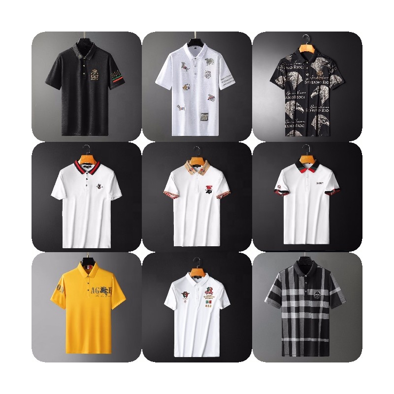 Supply Wholesale Cotton Custom Polyester Polo Collar Embroidered T