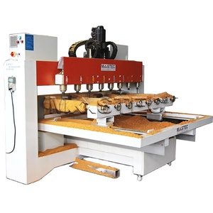 Máquina de grabado enrutador cnc 3d de 4 ejes con 4 cabezales y mesa extraíble - Product Image 3