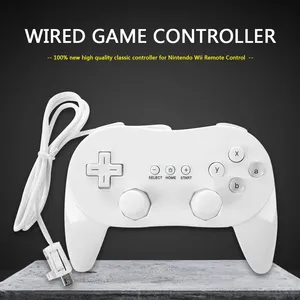 จอยควบคุมสำหรับเกม Wii จอยสติ๊กสำหรับ Nintendo Wii จอยควบคุมเกมแบบมีสายคลาสสิกรุ่นที่สอง - Product Image 2
