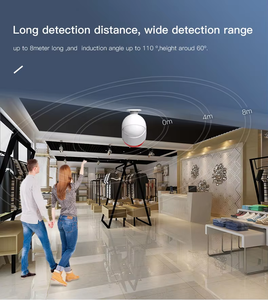 KERUI P7 PIR بجهاز تحكم عن بعد ، 125db ضوء صوتي بالأشعة تحت الحمراء للكشف عن أمان المنزل ملحقات إنذار - Product Image 4