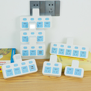 <strong>Socket</strong> Converter <strong>with</strong> <strong>USB</strong> Nightlight Power Strip Porous Expansion Wireless Home <strong>Socket</strong> - <strong>Multi</strong>-<strong>socket</strong> - Product Image 1