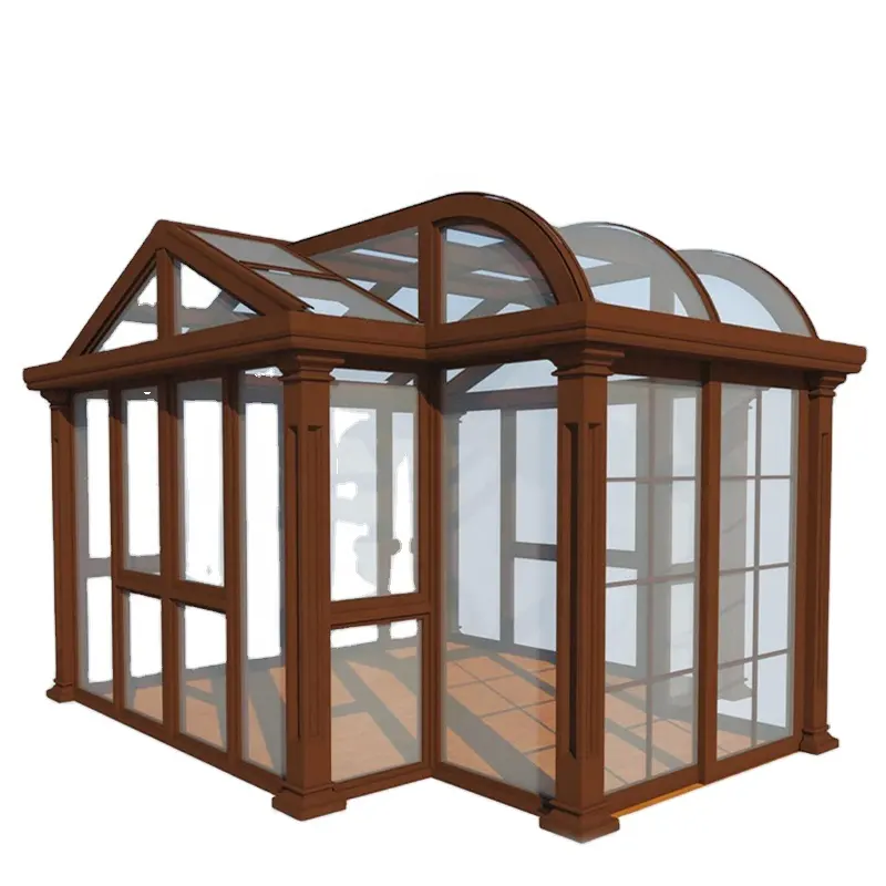 PAVIDA precio medio de agregar hacer una pequeña casa de jardín al aire libre de sala de sol prefabricada
