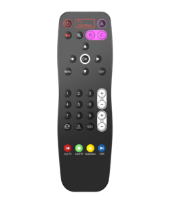 Siyah özel model ir özel 33 tuşları su geçirmez TV uzaktan kumanda toptan evrensel IP67 kolay temiz TV denetleyici otel için - Product Image 1