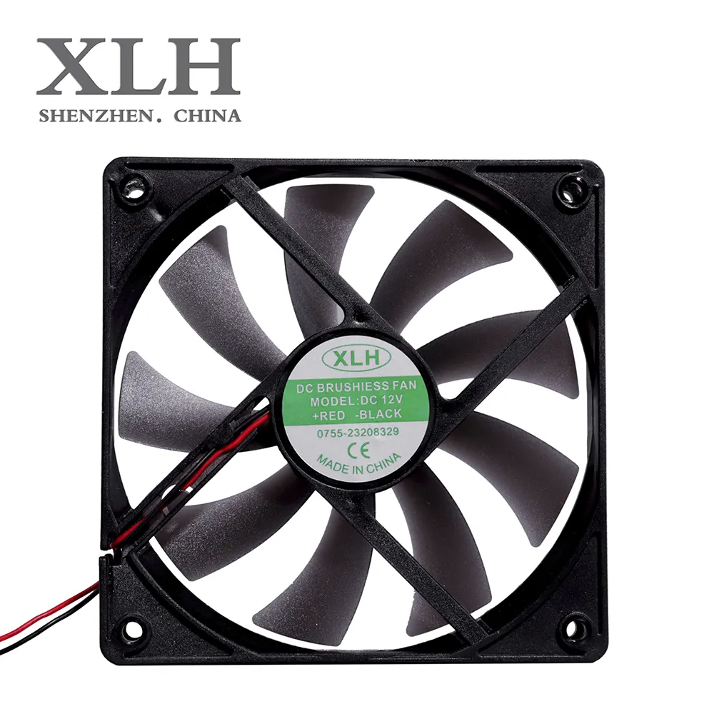 Ventilador de refrigeração dc de alta velocidade, fonte de fábrica de shenzhen 12018 1500- 2800rpm