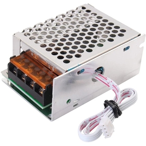 <strong>SCR</strong> Voltage Regulator Dimmer 4000W 220V AC Power Regulation Electric Motor Speed <strong>Controller</strong> Thermostat for Small Motors - Product Image 3
