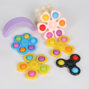 新しいデザインおもちゃFidget感覚玩具プッシュポップバブルフィンガースピナーシンプルなハンドシャンクパッドスピナー - Product Image 5