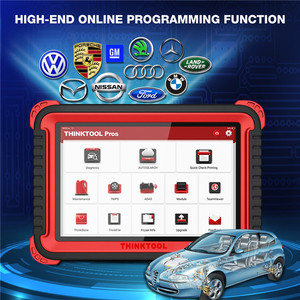 THINKCAR-Herramienta de diagnóstico Thinktool Pros OBD2, herramienta de diagnóstico de programación en línea de 10 pulgadas, función ADAS, 2 años de actualización gratuita, 28 reinicio especial, 2022