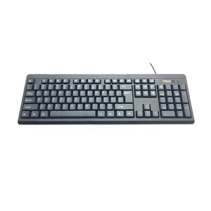 Hot Selling Classic Basic <strong>Keyboard</strong> 104/105 Keys Standard USB Wired Office <strong>Keyboard</strong> Customized Logo Color Packing Layput, K-312U - Product Image 4