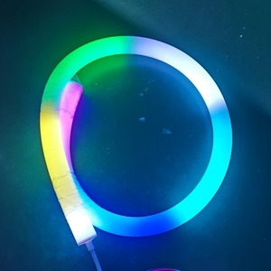 360-degree esnek çizgi lamba rgb D25MM sihirli renk harici kontrol dijital ışık çubuğu adresli led esnek strins RGB - Product Image 4