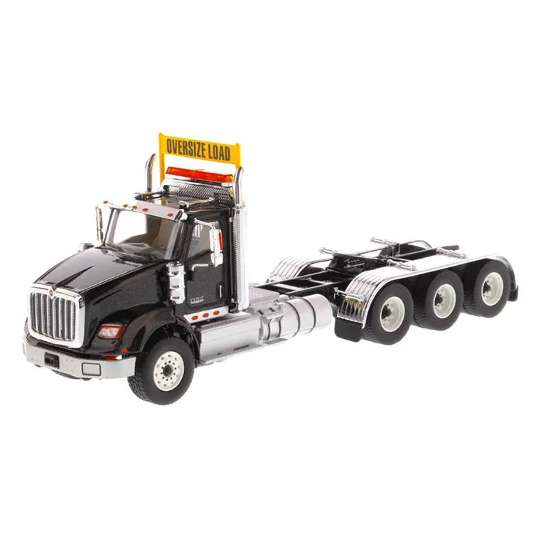 Camión remolque de juguete DM 1/50, camión de aleación fundida a presión, internacional, HX620
