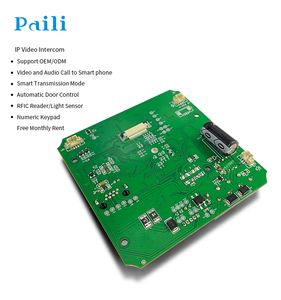 Panel de puerta de sistema de intercomunicación de vídeo basado en IP personalizado con cámara de teclado placa principal PCBA para seguridad del hogar - Product Image 4