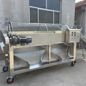 Máquina peladora de cáscara de grano de cacao, máquina peladora de división de vainas de granos de café - Product Image 2