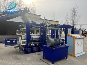 Máquina de ladrillo de enclavamiento completamente automática, máquina de fabricación de bloques huecos, máquina de línea automática de bloques huecos de cemento - Product Image 4