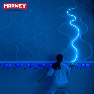 One-stop เปิดใช้งานการออกแบบห้องเกมแบบโต้ตอบเปิดใช้งานเกมตัดลวด LED Light Strip ที่ไหลแฟลชเกมปัจจุบัน - Product Image 3