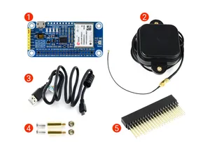 Waveshare ZED-F9P GPS-RTK HAT for Raspberry Pi、センチメートルレベルの精度、マルチバンドRTK差動GPSモジュール - Product Image 6