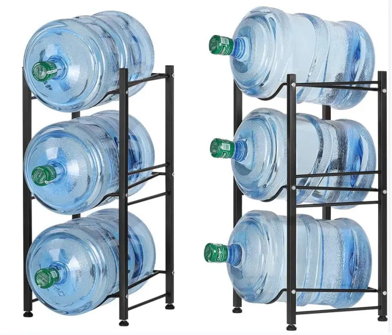 Di alta qualità 3 livelli pesante portabottiglie per acqua 5 galloni porta acqua portabottiglie portaoggetti