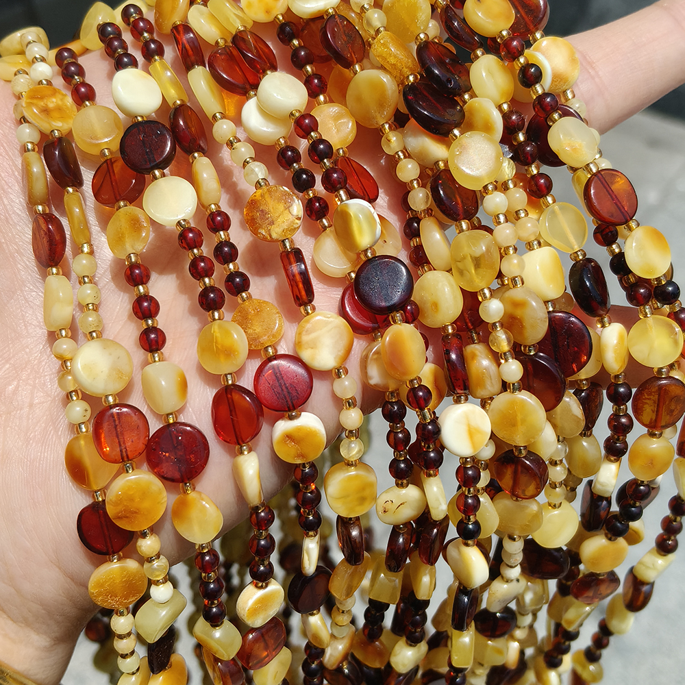 Collana in ambra - 1 pezzo casuale