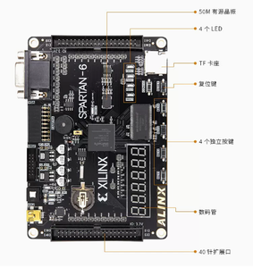 Xilinx Spartan-6 XC6SLX9 FPGA Einführung Learning Board - Product Image 4