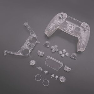 PS5 <strong>Controller</strong> <strong>Shell</strong> Transparent Replacement <strong>Shell</strong> for PS5 <strong>Controller</strong> DIY <strong>Case</strong> Replacement With Crystal Joystick Caps - Product Image 3