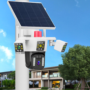 Sensor de movimiento Control de aplicación Cámara de fuente de alimentación solar 4G Detección PIR Jardín al aire libre Patio Seguridad para el hogar Cámara solar CCTV - Product Image 2