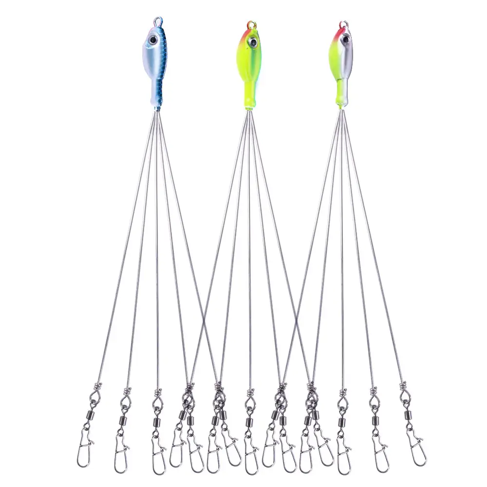 17Cm 5 Arms Alabama Đầu Chì Bơi Mồi Bass Với Kết Nối Snap Snap Nhóm Thu Hút Mở Rộng