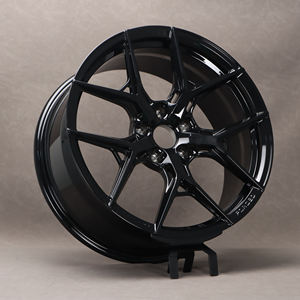 For <strong>BMW</strong> Bright Black Customized 19 20 21 22 Inch One Piece 5-Hole Aluminium Forged Alloy Wheel Rim for Passenger Cars